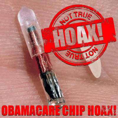 Obamacare RFID Chip Hoax Information